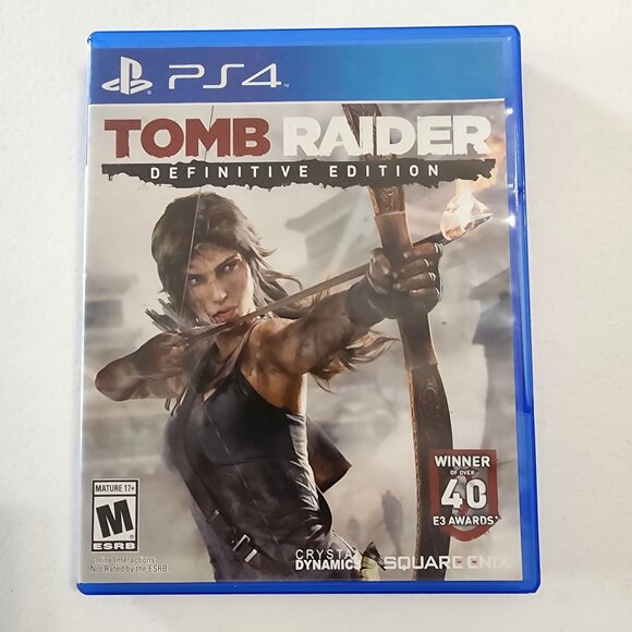 Tomb Raider Definitive Edition PS4 Playstation 4 Game Mature No Game Manual - Picture 1 of 6